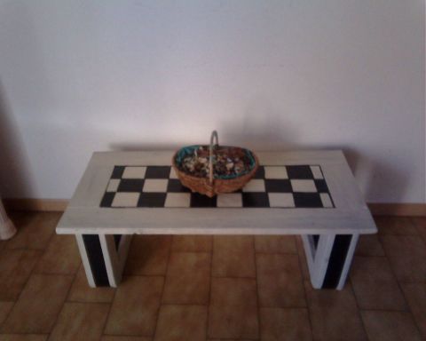  table basse style damier